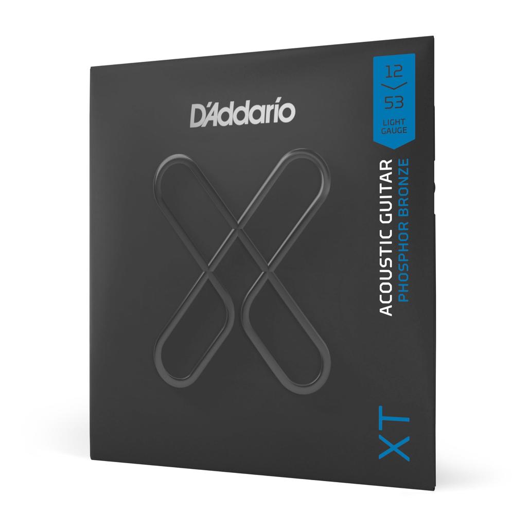 Acoustic Guitar Strings D'Addario XT Coated Phosphor Bronze, Light (.012-.053) XTAPB1253