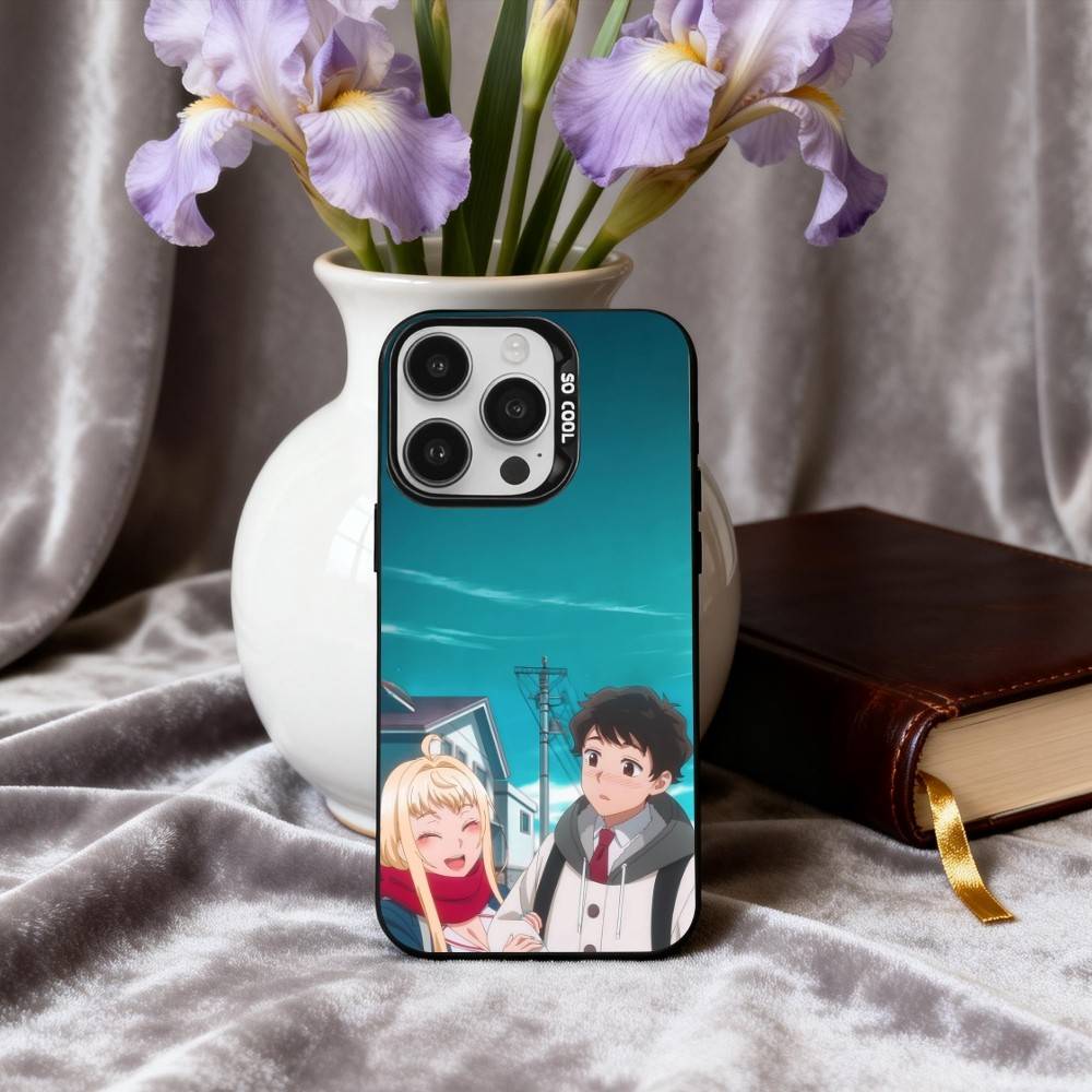 H-Hokkaido Gals Are S-Super A-Adorable Phone Case For iPhone17,16,15,14,13,12,11 Plus,Pro Max Black Candy silver phone case