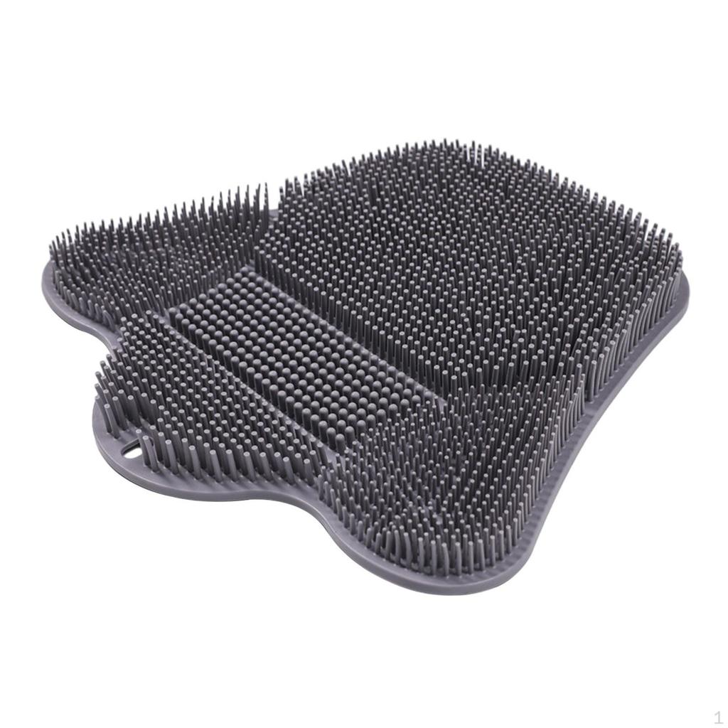 Foot Back Scrubber for Shower Washer Suction Cups Comfortable Accessory Nonslip Bath Massage