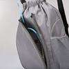 Mochila para Raquete de Tênis Acomoda 2 Raquetes Bolsa Esportiva de Badminton Grande Capacidade Mochila de Academia Bolsa Profissional de Fitness com Compartimento para Sapatos
