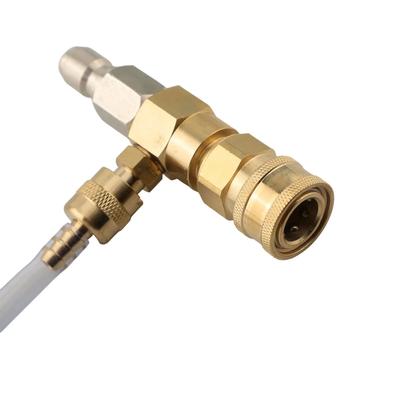 Pressure Washer Connector Quick Connector Regulating Valve Soap Tape 2 To 5 GPM Downstream Filter Injector Nozzle