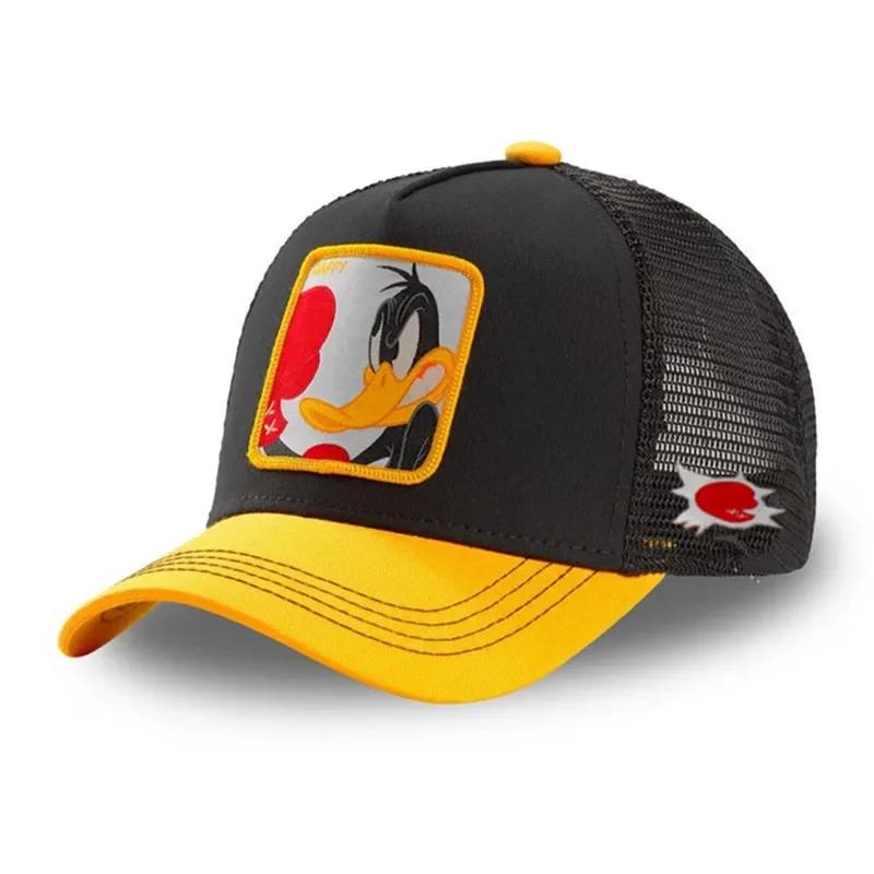 Unisex Anime Cartoon Cap High Quality Patch Draw Baseball Cap Men Trucker Hat