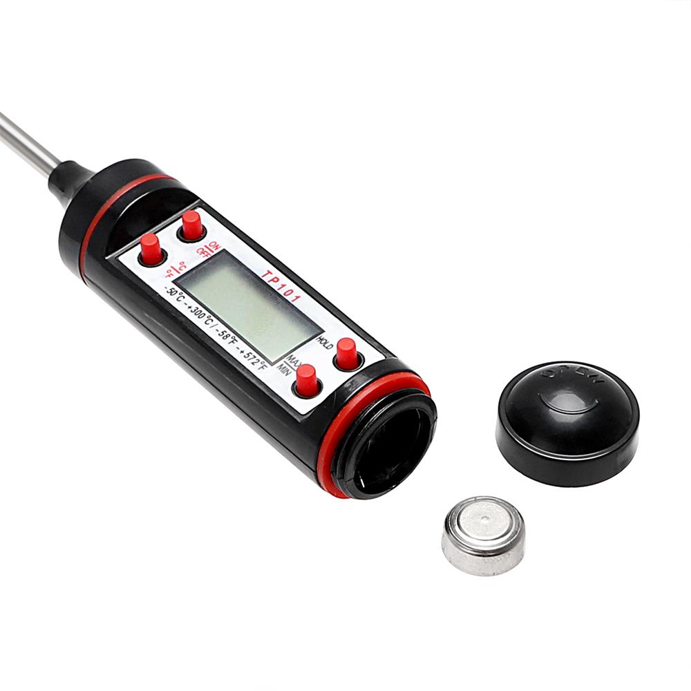 Electronic Digital Thermometer Meat Food Probe Kitchen Cooking Weather Station Temperature Sensor Temperature Instrument With Battery