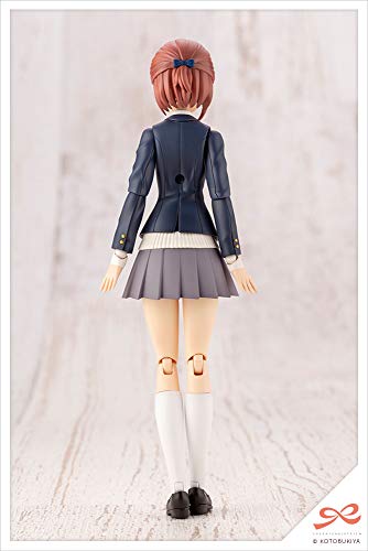 Kotobukiya Sousai Shojo Teien Takanashi Reiwa [Reiho High School, Winter Uniform] 1/10 Scale Plastic Model JK002, Approximately 153mm Tall
