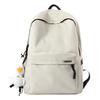 Schoolbag Simple Backpack Men's and Women's Backpack Large Capacity High Value Junior High School College Students Versatile Campus Lightweight 