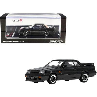 Inno Models 164 Skyline GTS-R (R31) Čierny Gunmetalový Hotový výrobok IN64-R31-BGM