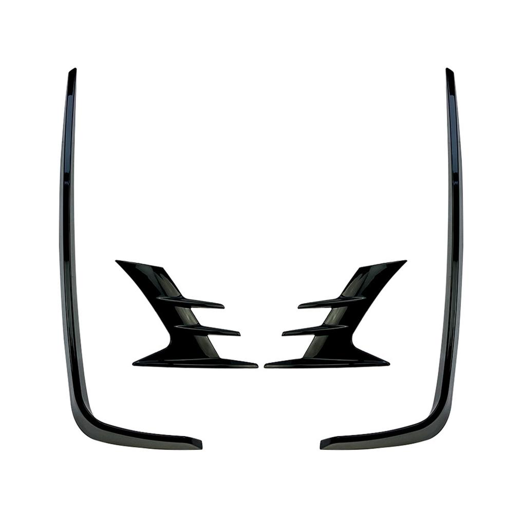 For Honda Accord 10th 2018 2019 2020 2021 Front Bumper Splitter Fog Lamp Grill Spoiler Cover Air Vent Wind Knife Body Kits