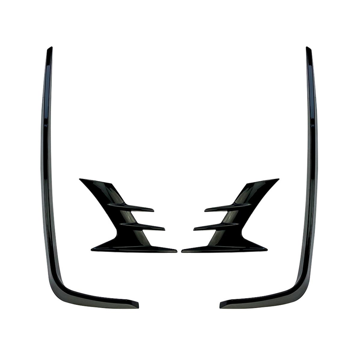 

For Honda Accord 10th 2018 2019 2020 2021 Front Bumper Splitter Fog Lamp Grill Spoiler Cover Air Vent Wind Knife Body Kits