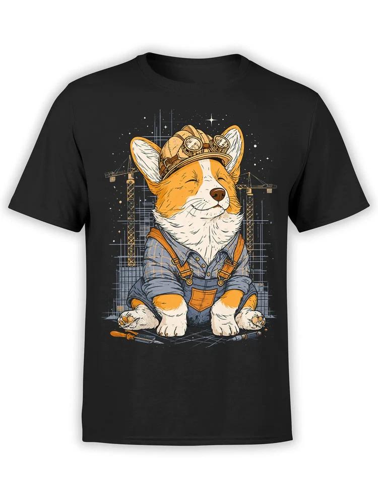 Zen Builder Corgi TShirt Unisex S