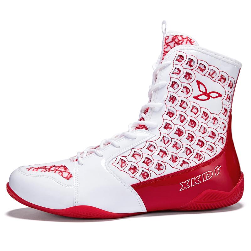Big Size 36-47 High Top Wrestling Shoes Breathable Boxing Training Boot Shock-Absorbant Combat Sneakers Wrestling Sneakers