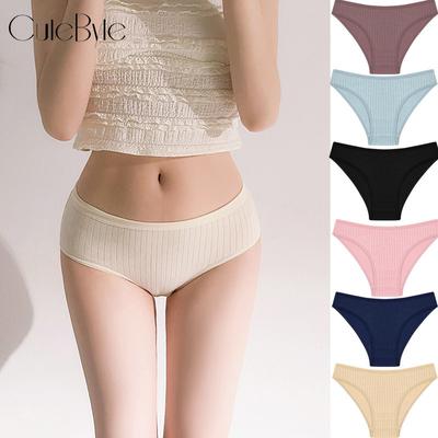 Cotton Panties for Woman Korean Underpants Fashion Lingerie Comfort Female Briefs