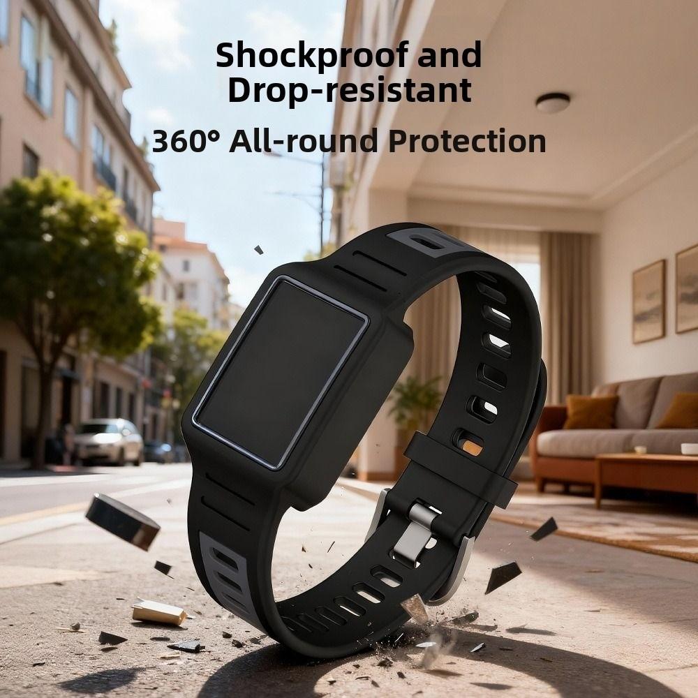 Silicone Sport Band Breathable Adjustable Fitness Tracker Strap Protector Soft Replacement Wristband for Whoop 5.0 for Women Men