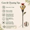 Easy Fill Garden Hummingbird Feeder Ground Stake Garden Bird Feeder  Patio Flower Bed