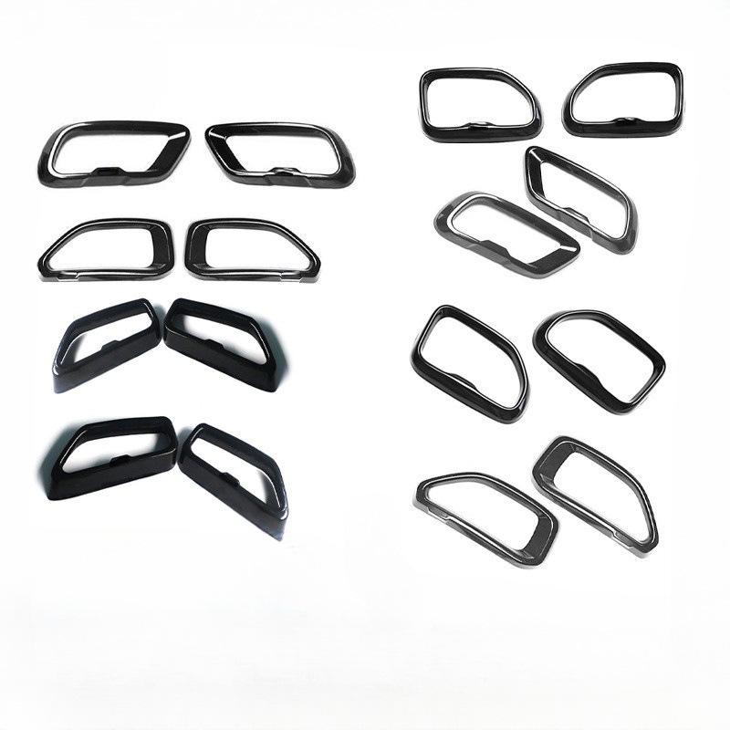 Tailpipe Trim Frame for BMW 3, 5, 7 Series, X3, X5 - Black Warrior Metal Modification