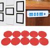 10pcs 2.36in   Cam Mount Double Sided Adhesive Pads  Board Mounting Disk Round Strong Grip Tape for    Board GPS Camera Mounts