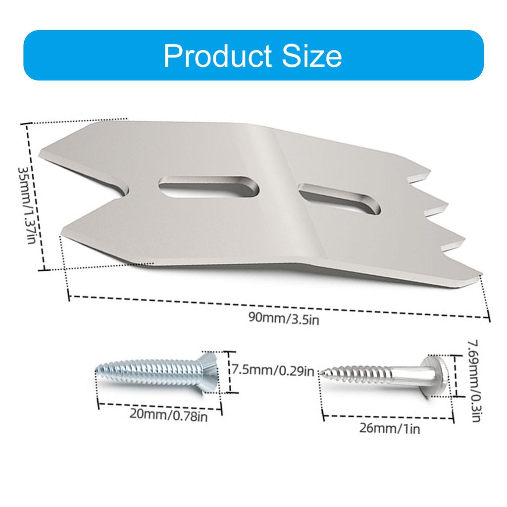 6Pcs Slab Clamping Dogs for Woodworking Tools Pinch Dogs Router Sled For Woodworking CNC Panel Processing