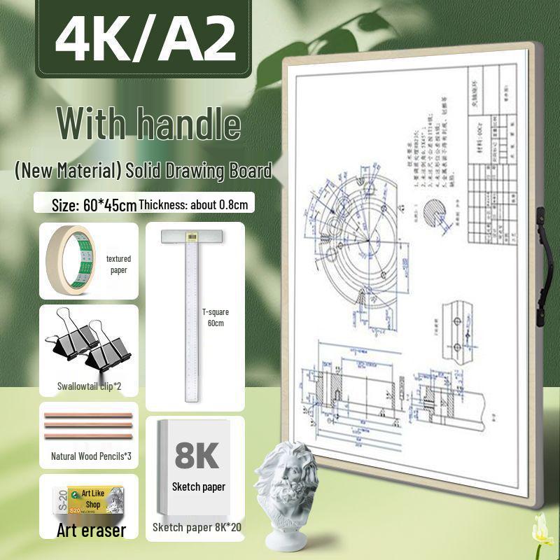 A1/A2/A3 Solid Drawing & Handwriting Board for Designers - Free Shipping