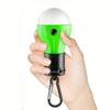 Portable LED Tent Light with Carabiner Hook - Outdoor Camping Lantern with 3 Lighting Modes, Battery Powered