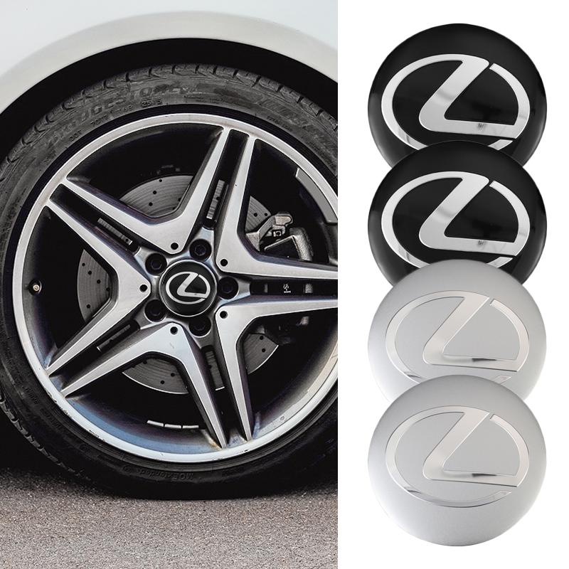 4 szt. 56 MM Dekoracyjna Naklejka na Środek Koła Samochodowego Do Lexus F SPORT ES RX NX LS UX LM LX GX LC RZ IS CT GS RC HS SC TX LBX IS300 RX350