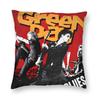 Band Green Day Pillow Case Soft Pillow Cover For Office Car Home Decor Kawaii Pillowcases