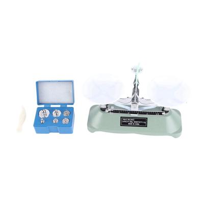 200g0.2g Cantar mecanic cu greutati Instrument de predare pentru laborator de fizica chimica