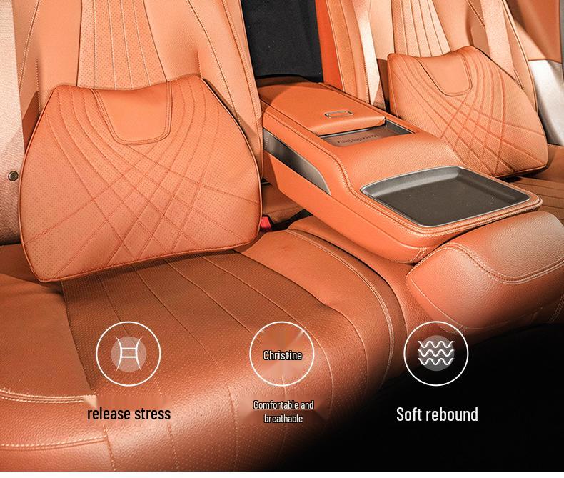 Compatible with Ford Mondeo, Focus, Explorer, Taurus, Edge car headrests and neck supports.