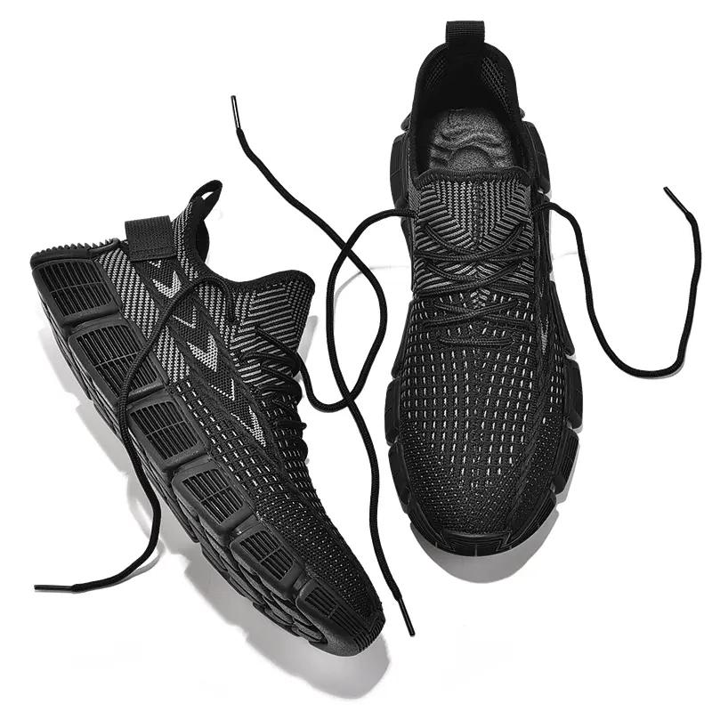 Men's Casual Shoes Breathable Flying Woven Sneakers