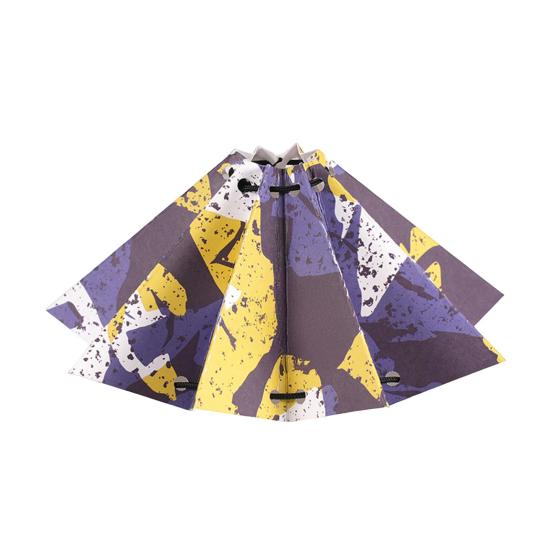 מנורת אהיל חיצונית קלת משקל עמידה במים מתקפלת נייר קראפט אהיל אור לקמפינג כיסוי פנס תלוי קישוט אביזרי מנורה