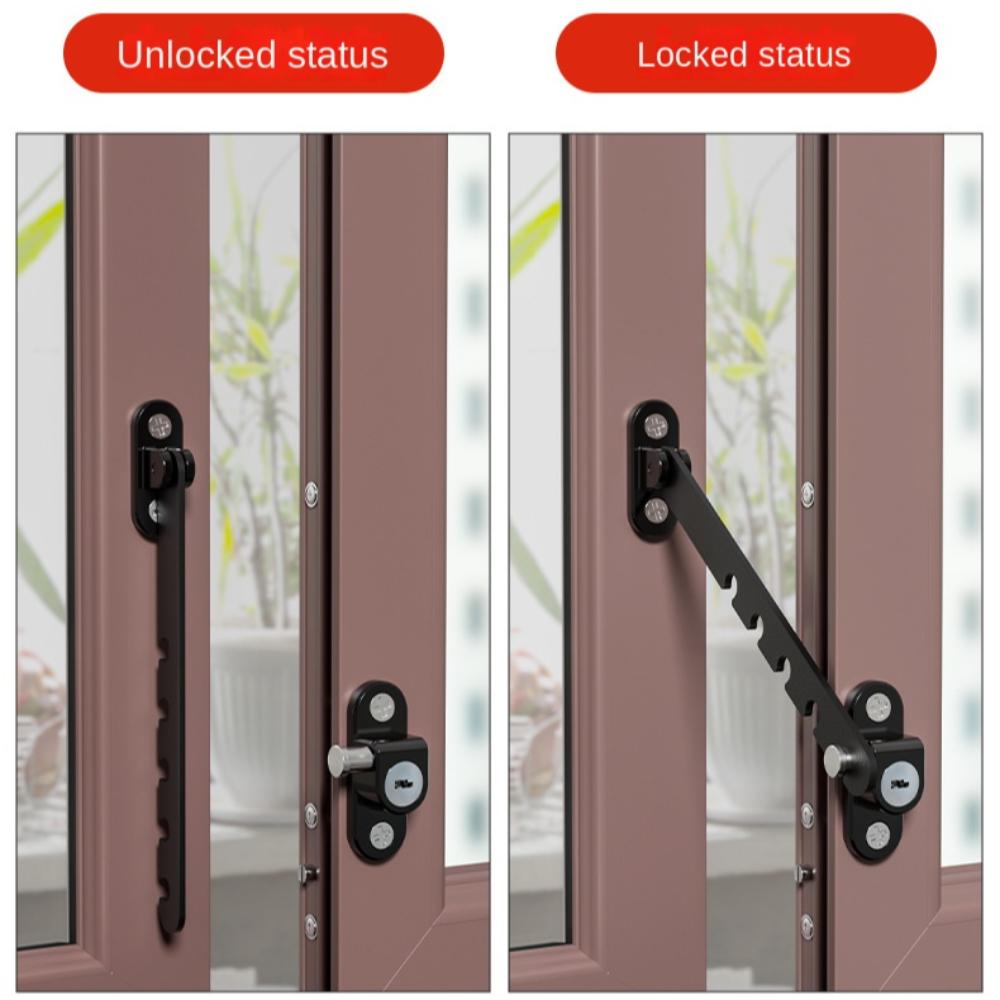 Multigear Window Stopper Window Opening Limit Size Child Safety Lock Window Lock Hotel