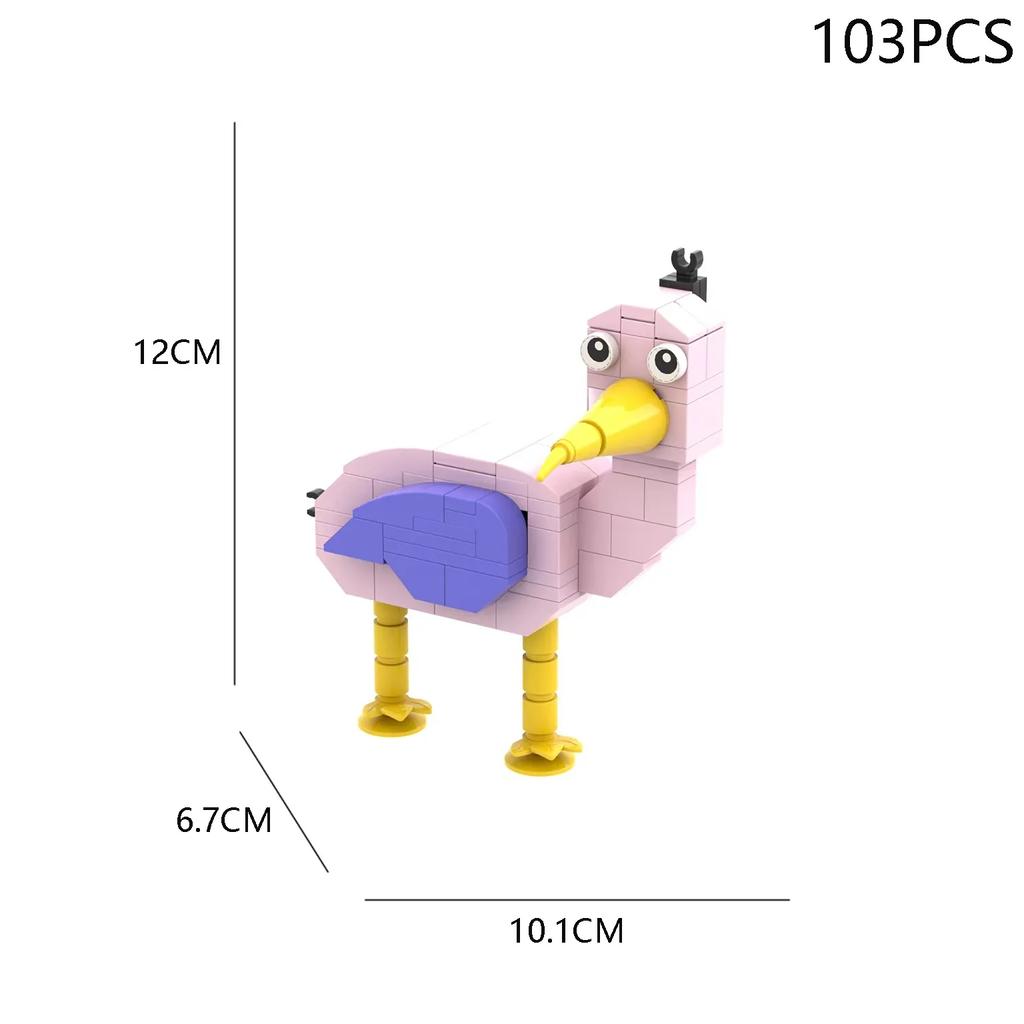 Kindergarten Monster Bausteine Spielzeug Garten of Banban Kleine Partikel Bausteine Zusammenbauen Kindergeschenke