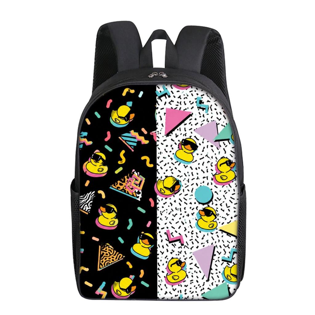 Bow Print 3Pcs/Set Everyday Backpack with Messenger Tote ,Pencil Bags for Male/Female Best Gift Comic Learner Student Bags