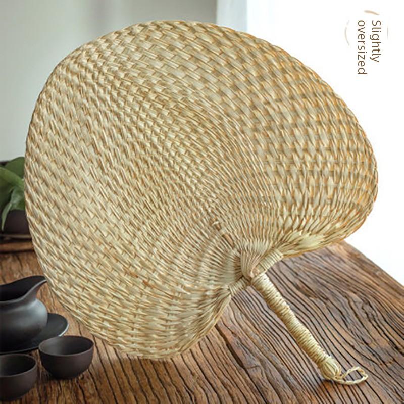 Traditional Handmade Woven Summer Fan, Banana Leaf Fan, Senior's Fan, Handmade Fan for Summer, Children's Fan