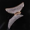 Women Elegant Headwear Shining Hair Clips Large Hair Clamp Rhinestones Hair Claw Full Crystals