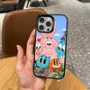 Die erstaunliche W-Welt von Gumball Handyhülle Für iPhone17,16,15,14,13,12,11 Plus,Pro Max Bunt Versilbert Innenabdeckung