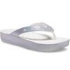 Crocs Klassieke Cloud Shine Anti-Schuur Flip-Flops Dames Schoenen Wit 207830-100