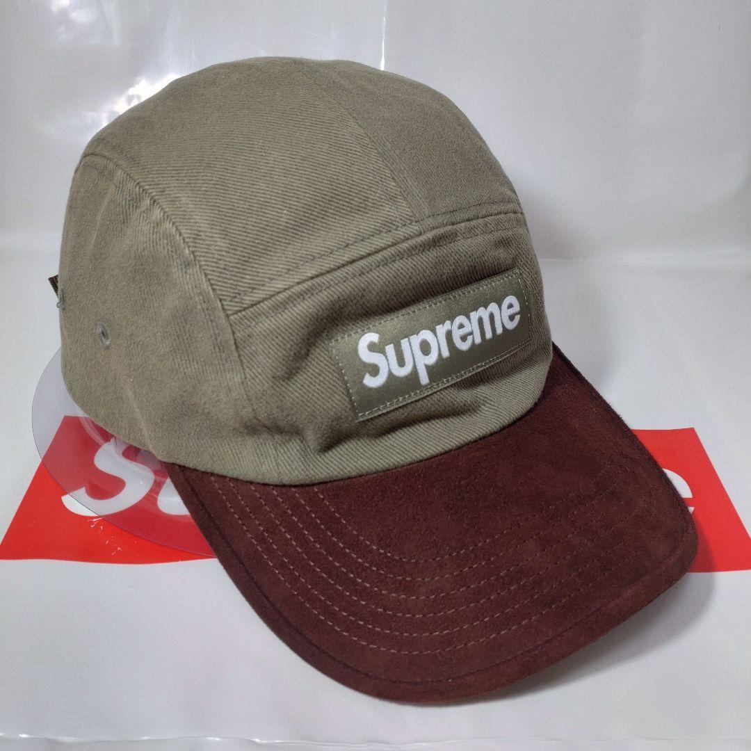 

[USED] Supreme Suede Visor Camp Cap