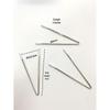 Steel Ring Shaping Buckle for Clothing and Swimwear Accessories