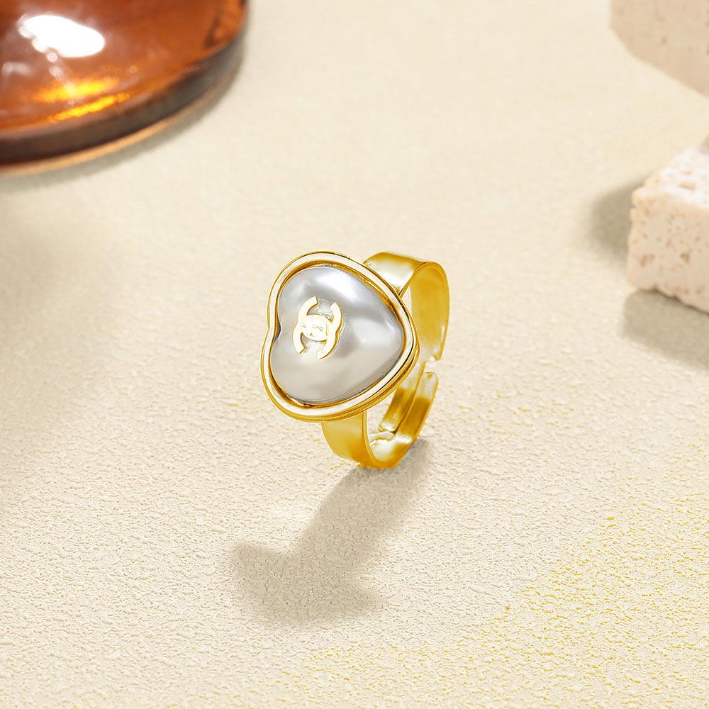 European & American Minimalist Stainless Steel Open Rings - Non-Fading INS Style