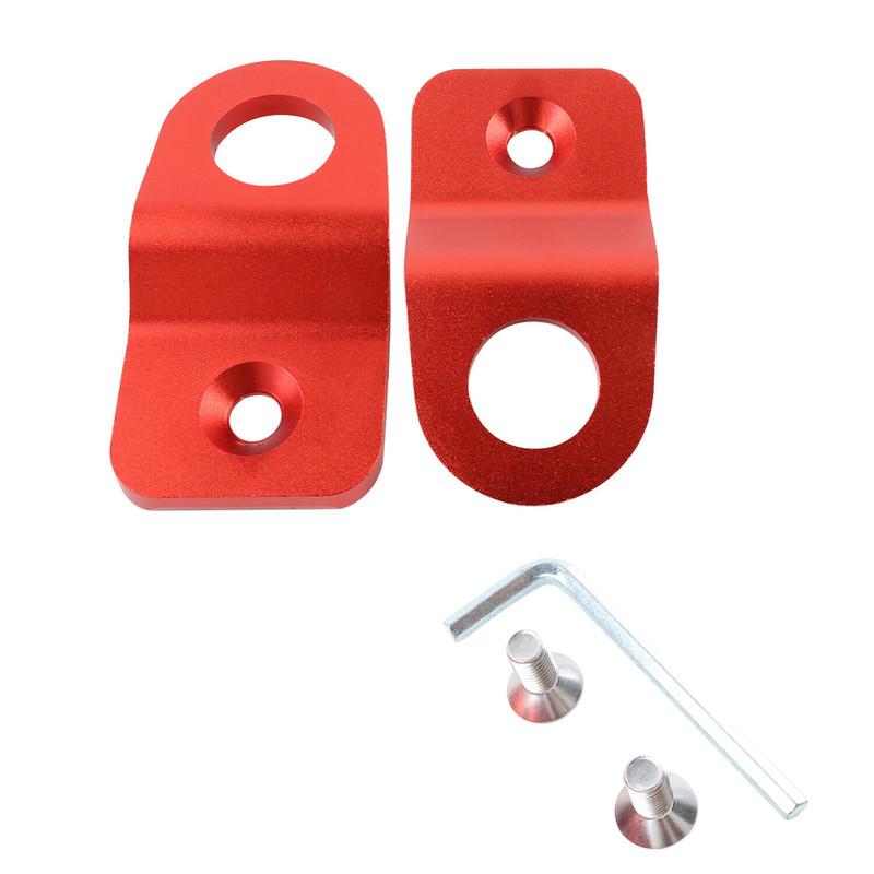 Pair Car Radiator Stay Bracket Racing Refrigeration Bracket Car Radiator Stay Aluminum For Subaru Tank Bracket