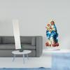 Living Room Standing Lamp Light Cover And 2D Acrylic Desktop Ornament for Holiday Fireplace Home