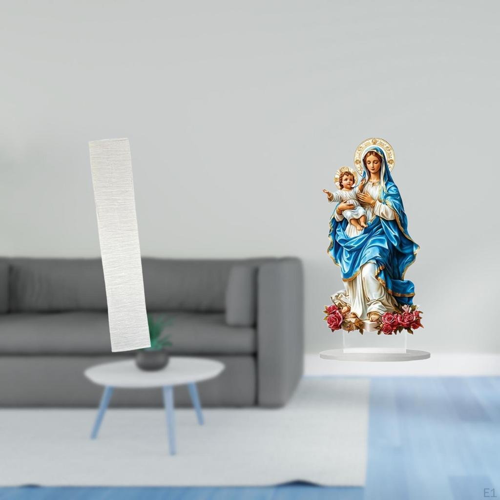 Living Room Standing Lamp Light Cover And 2D Acrylic Desktop Ornament for Holiday Fireplace Home