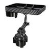 Shiwaki Cup Holder Tray Car Rotating Cup Meal Food Table Car Use Organizer, 360° Adjustable, Holder, Tray, Tray, Snack, Drink, SUV,
