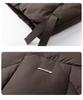 Trendy 2025 Stand-Up Collar Men's Thickened Down Vest - Casual Winter Puffer Outerwear with High-End Style