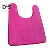 U-Shaped Floor Mat Wear Resistant Non-Slip Super Water Absorption Easy To Clean Fast Dry Bathroom Toilet Mat