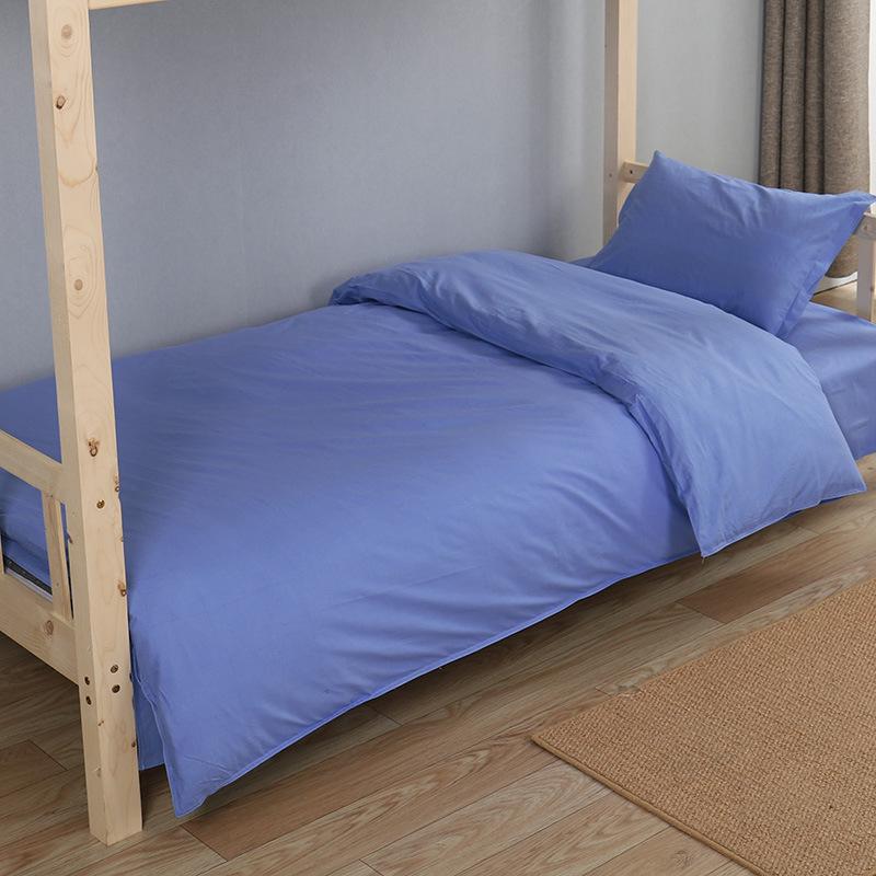 1.5m 100% Pure Cotton Duvet Cover for Single Bed - Suitable for Student Dormitory, Male, 150x200 cm