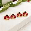 Seven Star Ladybug Earnail Earring Two Tone Non Allergic, Long-lasting Non Fading Gift Essential Daily Outfit