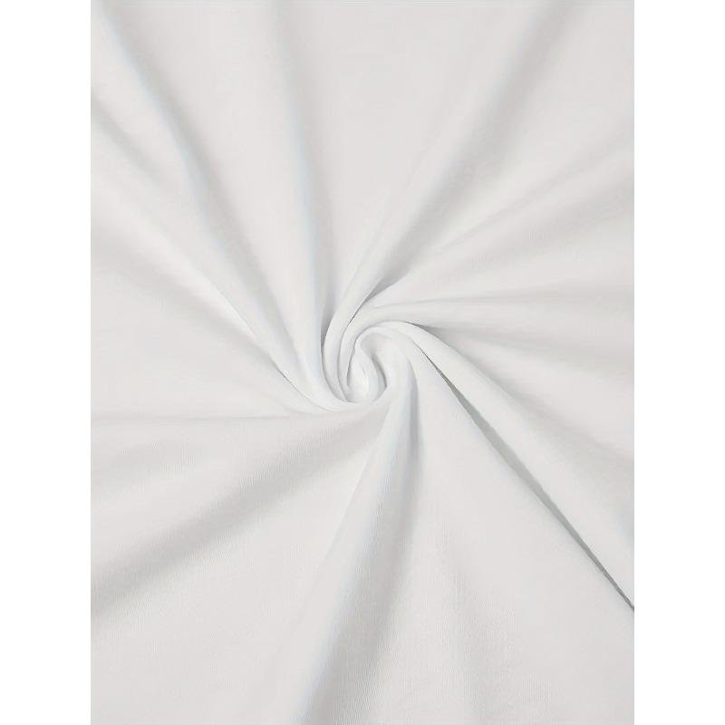 European Size Butterfly Print T-shirt, Casual Crew Neck Short Sleeve Daily Top, Women's Clothing