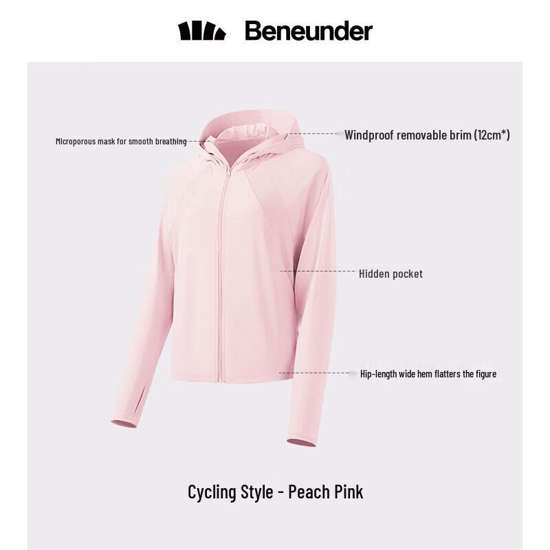 Beneunder Women's Ice Touch Sun Protection Shawl Jacket