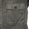 BLACKBARRETT by NEIL BARRETT PU Coating Military Jacket 1 Khaki Gray Men's Used