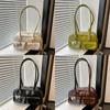 Trendy Womens Box Shaped Handbag With Polyester Interior For Casual Outings